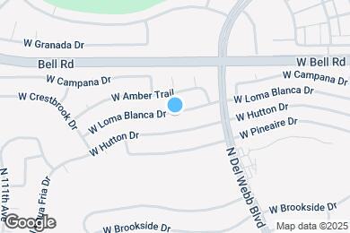 Map image of the property - 10733 W Loma Blanca Dr