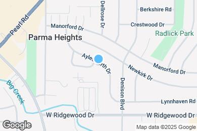 Map image of the property - 6484 Aylesworth Dr