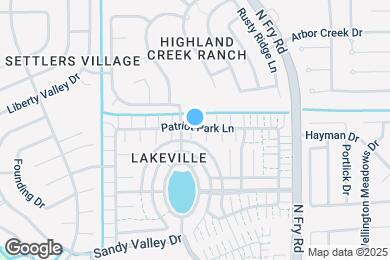 Map image of the property - 20705 Patriot Park Ln