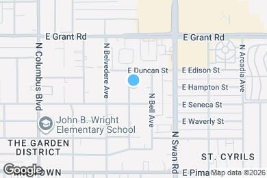 Map image of the property - 2136 N Madelyn Ave