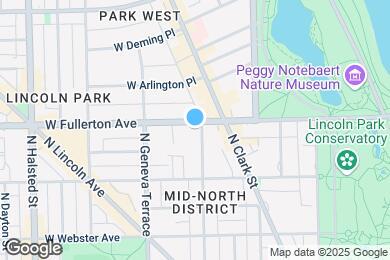 Map image of the property - 505 W Fullerton Pky