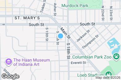 Map image of the property - 1608 Grove St