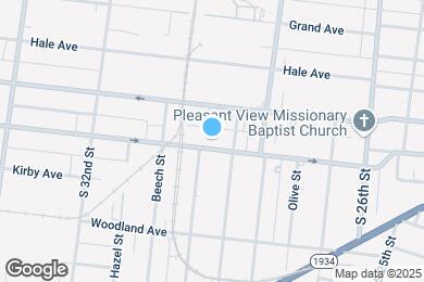Map image of the property - 2913 Dumesnil St