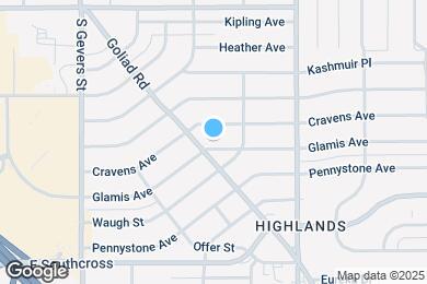Map image of the property - 311 Glamis Ave