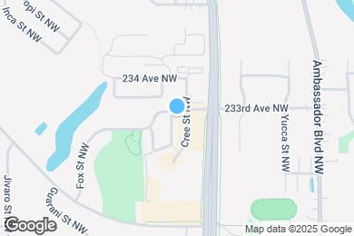 Map image of the property - 23181 Dakotah St NW