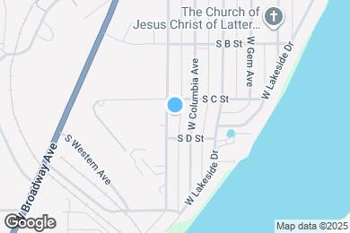 Map image of the property - 1215 W Ivy Ave