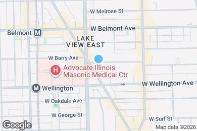 Map image of the property - 735 W Barry