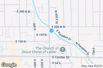 Map image of the property - 162 N 400 E