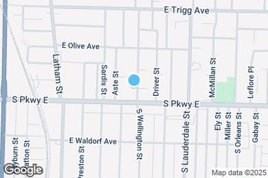 Map image of the property - 1433 S Wellington St