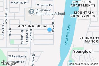 Map image of the property - 11514 W Bloomfield Rd