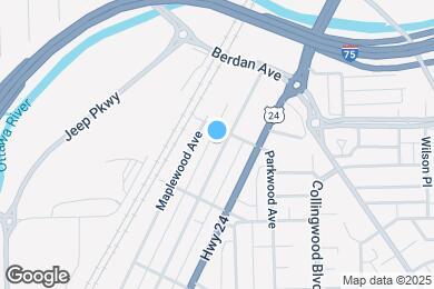 Map image of the property - 3355 Glenwood