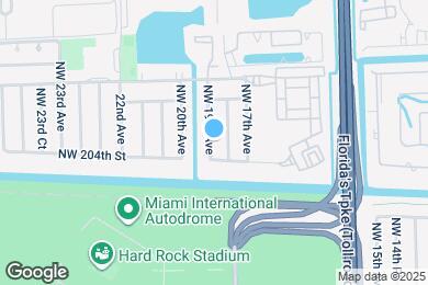 Map image of the property - 20443 NW 19th Ave