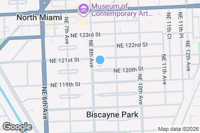 Map image of the property - 825 NE 120th St