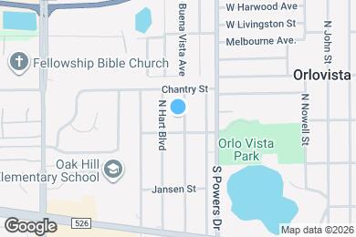 Map image of the property - 116 N Buena Vista Ave