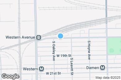 Map image of the property - 2237 W 18th St
