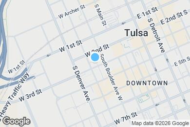 Map image of the property - 115 W 3rd St