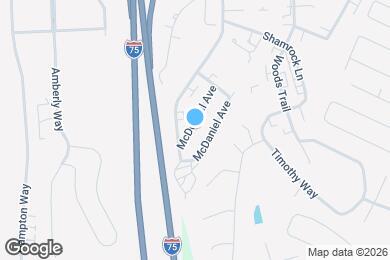 Map image of the property - 309 McDougal Ave
