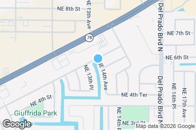 Map image of the property - 510 NE 14th Ave