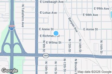 Map image of the property - 9410 N 11th St