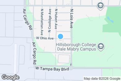 Map image of the property - 4214 W Ohio Ave