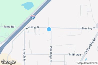 Map image of the property - 653 Pine Ridge St