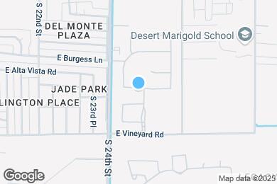 Map image of the property - 2437 E Alta Vista Rd