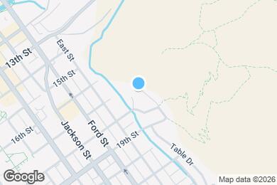 Map image of the property - 1718 Belvedere Dr