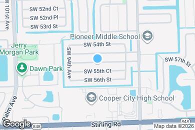 Map image of the property - 9200 SW 55th St