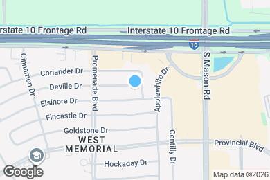 Map image of the property - 22107 Deville Dr