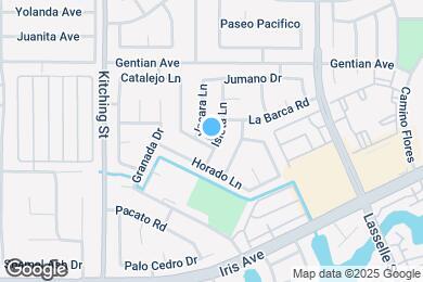 Map image of the property - 15645 Isleta Ln