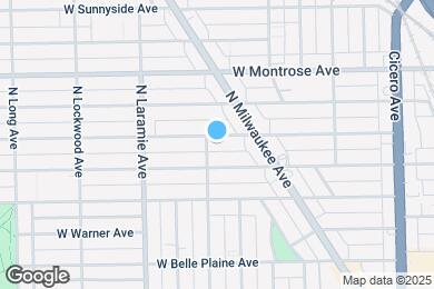 Map image of the property - 5039 W Cullom Ave