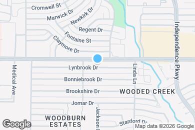 Map image of the property - 3305 Lynbrook Dr