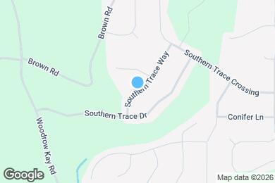 Map image of the property - 93 Southern Trace Way