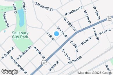 Map image of the property - 1212 N Church St