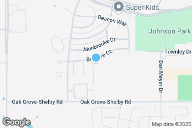 Map image of the property - 9309 Cynthia Ct