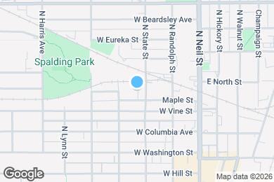 Map image of the property - 306 W Maple St