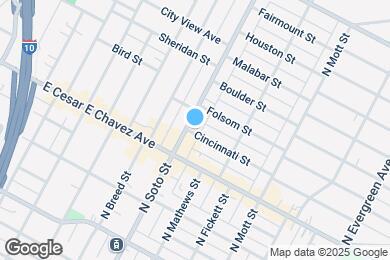 Map image of the property - 402 N Soto St