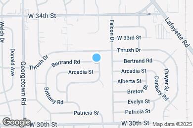 Map image of the property - 4301 Bertrand Rd