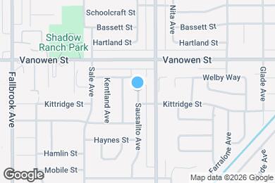 Map image of the property - 6709 Sausalito Ave