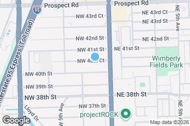 Map image of the property - 148 NW 40th Ct