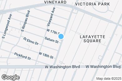 Map image of the property - 4073 Saturn St