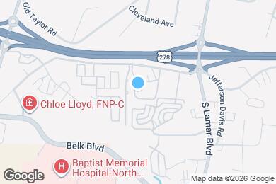 Map image of the property - 202 Park Lane