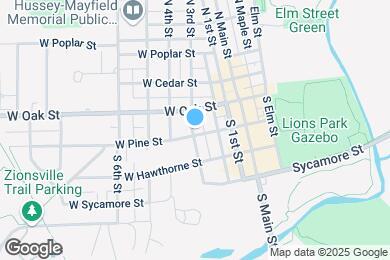 Map image of the property - 290 W Pine St