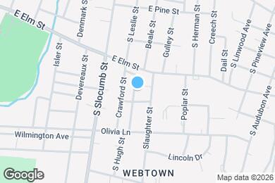 Map image of the property - 610 Hugh St