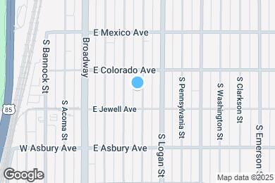 Map image of the property - 1853 S Grant St