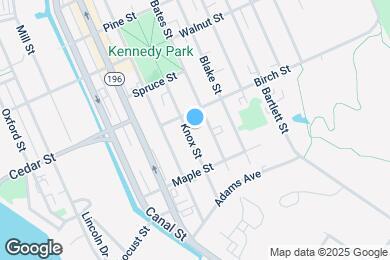 Map image of the property - 50 Knox St