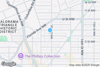 Map image of the property - 1832 18th St NW