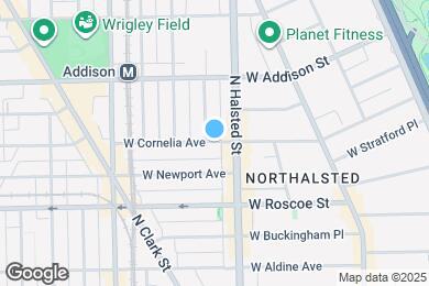 Map image of the property - 819 W Cornelia Ave