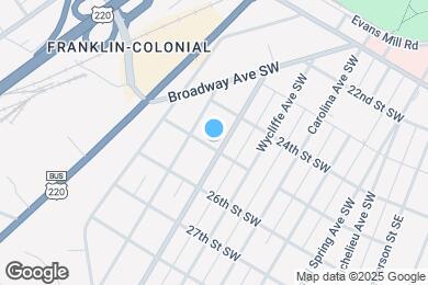 Map image of the property - 2429 Avenham Ave SW