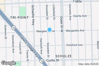 Map image of the property - 18506 Snowden St